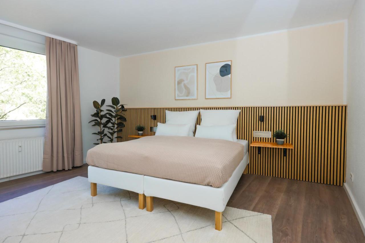 80Qm Luxurioese Designerwohnung Im Herzen Bochums Exterior foto
