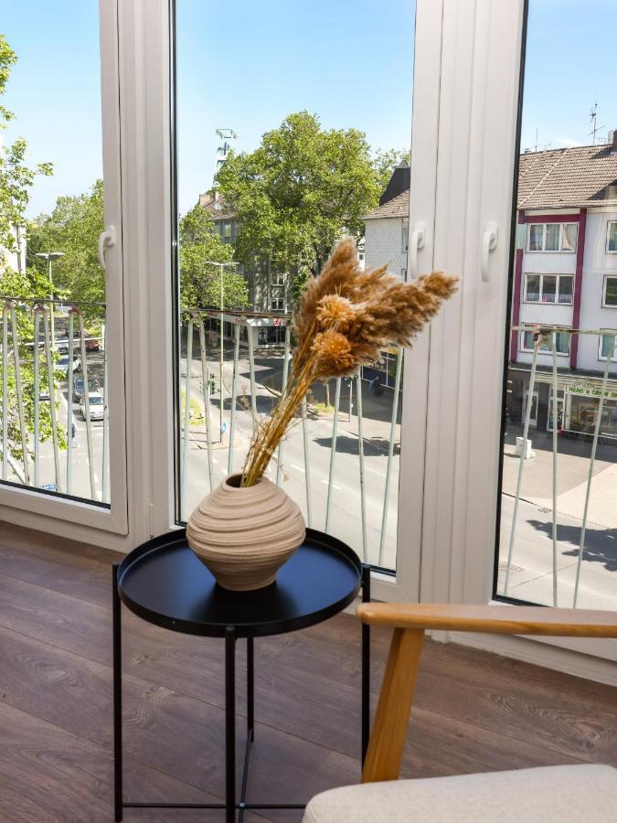 80Qm Luxurioese Designerwohnung Im Herzen Bochums Exterior foto