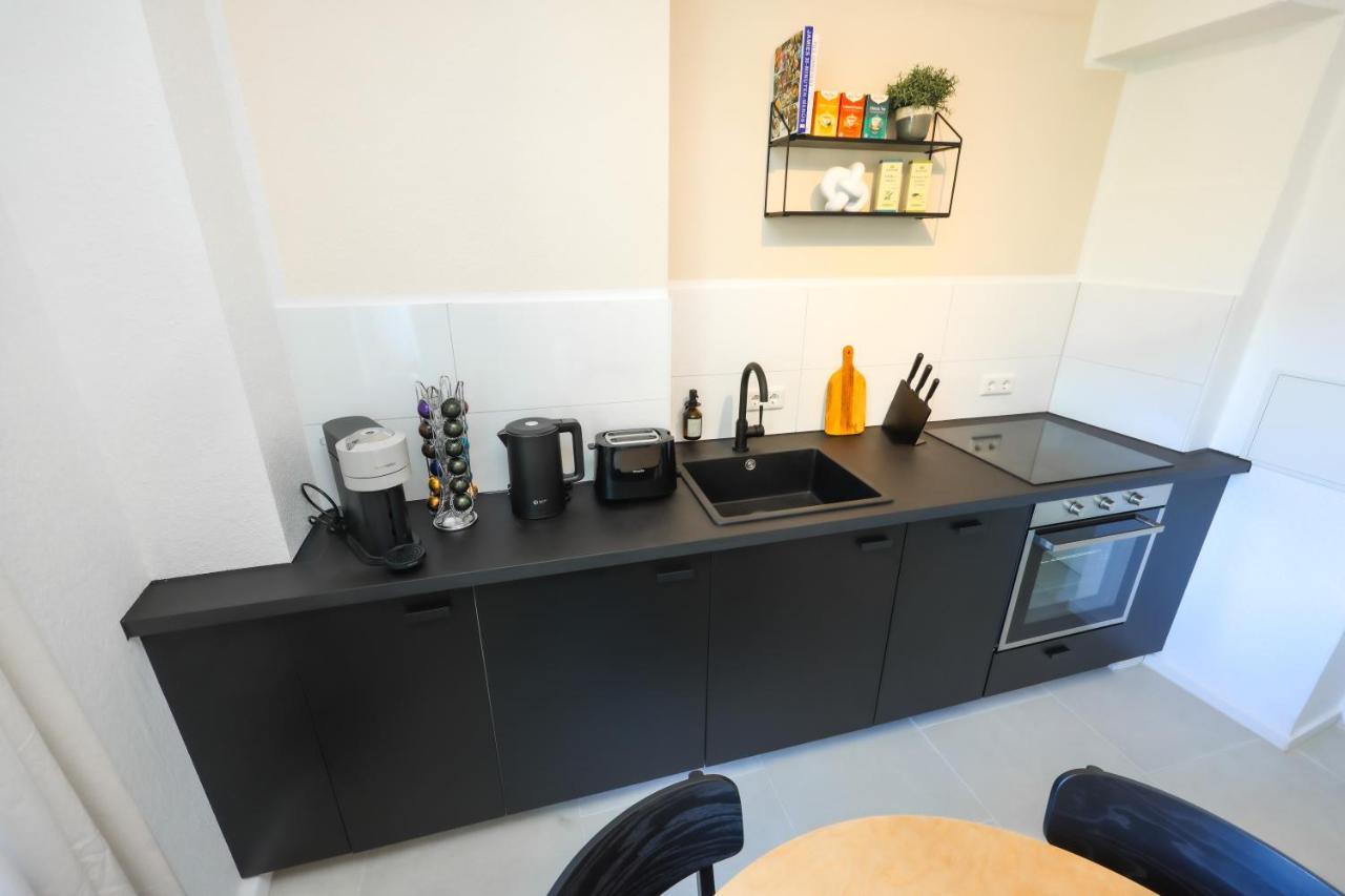 80Qm Luxurioese Designerwohnung Im Herzen Bochums Exterior foto